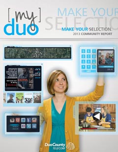 DUO Broadband Annual Report 2013