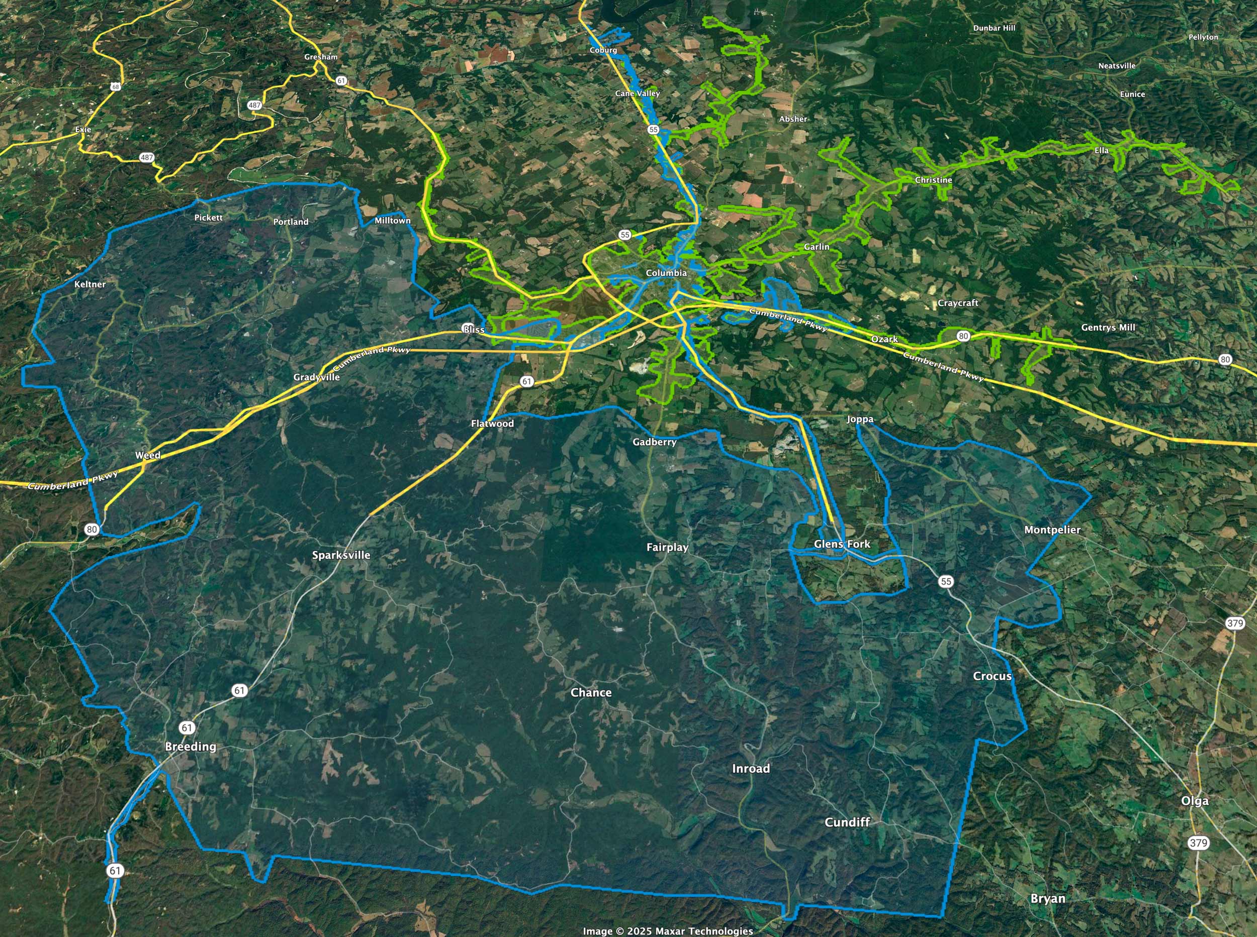 Adair County Fiber Availability