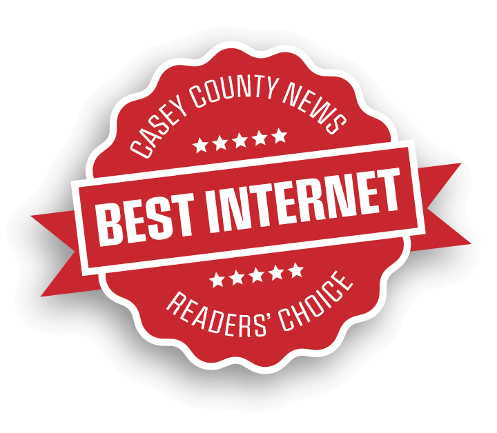 Best Internet - Casey County News badge