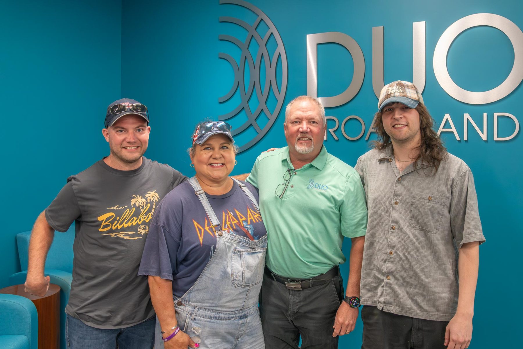 Eric West and family group