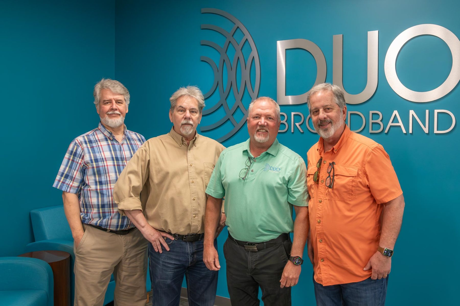 KSD team members with Eric West